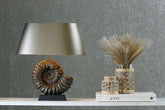 David Hunt Lighting Ammonite Table Lamp In Bronze, Sold Base Only